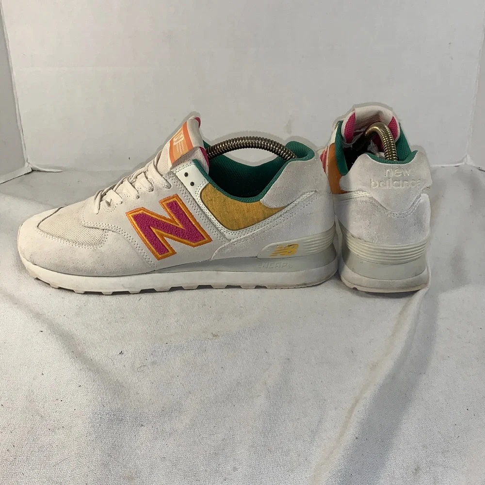 Men’s New Balance 574 ‘Cream Pink’ Sneakers